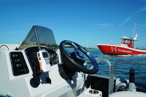 This spring, purchase a Cobra Marine VHF radio and get a complimentary one-year BoatUS basic membership.