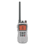 Front view of a white Cobra BlueBound 350 VHF marine radio