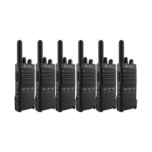 Cobra PX650 Unlicensed business radio 6-pack