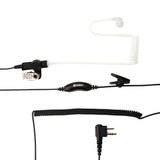 Surveillance Headset with Transparent Acoustic Tube