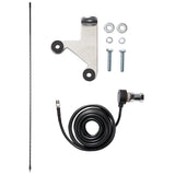 Jeep Spare Tire Mount, Cable, and CB Antenna Kit
