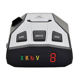 Auto Radar Detector V7 Geschwindigkeit Radarwarner Voice Alert 12